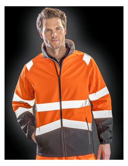 RES-R450X-Printable Safety Softshell Jacket 2